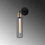 Opviq Zumra - 705-A Lámpara de pared negra